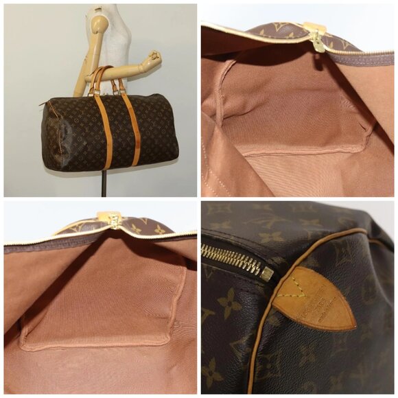 LOUIS VUITTON Monogram Keepall 55 Boston Bag - Picture 15 of 15